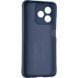 Чехол Funda Case для Realme Narzo N53 (RMX3761) бампер с микрофиброй синий 21377 фото 2