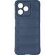 Чехол Funda Case для Realme Narzo N53 (RMX3761) бампер с микрофиброй синий 21377 фото 1