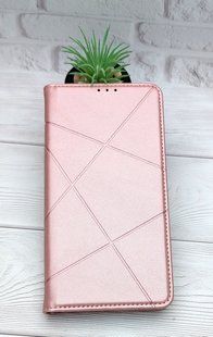 Чохол книжка Business Leather для Samsung Galaxy A37 / A376 на магніті з підставкою світло-рожевий 14529 фото