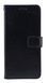 Чехол книжка Leather Flip для HMD Pulse Plus на магните с подставкой черный 25925 фото 1