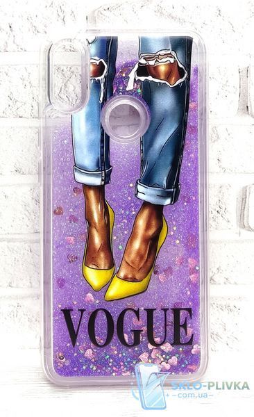 Чохол Fluid Glitter для Xiaomi Redmi Note 7 / Redmi Note 7 Pro бампер vogue 14603 фото