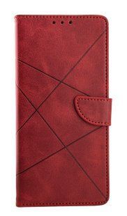 Чохол книжка Business Leather Claps для Samsung Galaxy A55 5G / A556 на магніті з підставкою червоний 9852045541 фото