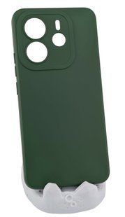 Чохол Pro Camera для Xiaomi Redmi Note 14 4G EU (код 24117RN76E) бампер із мікрофіброю зелений 82301 фото