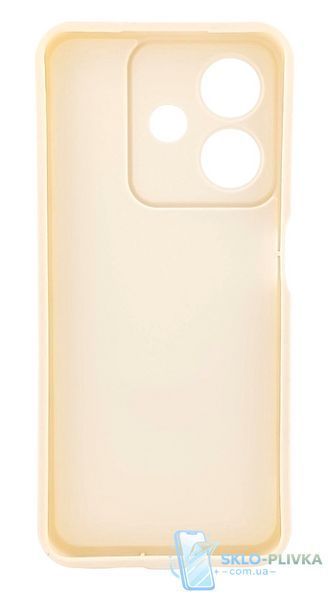 Чехол Shock Case для Oppo A40m бампер силиконовый цвет бежевый 19523 фото