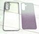 Чохол Luxury Case для Samsung Galaxy A37 / A376 бампер силіконовий ombre блискітки фіолетовий 14308 фото 5