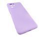 Чехол Silicone Case для телефона Xiaomi Redmi Note 10 Pro 5G (China) бампер с микрофиброй сиреневый 14962 фото 2