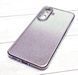 Чохол Luxury Case для Samsung Galaxy A37 / A376 бампер силіконовий ombre блискітки фіолетовий 14308 фото 4