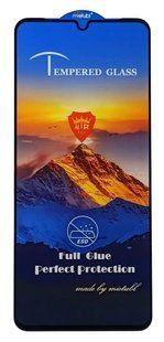 Захисне скло MTB для Poco C71 Full Glue повний клей black 47902 фото