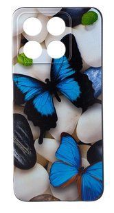 Чохол Silicone Case Print для ZTE Blade A55 бампер із малюнком метелика 23471 фото