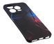 Чохол Silicone Case Print для Nubia V70 Design чорний бампер з принтом лінії 26157 фото 3