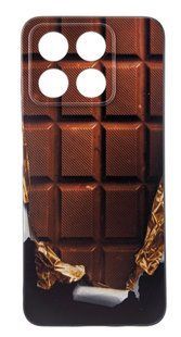 Чохол Silicone Case Print для ZTE Blade A55 бампер із малюнком шоколад 23472 фото