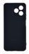 Чехол Silicone Case для Realme C53 бампер с микрофиброй черный 20878 фото 2