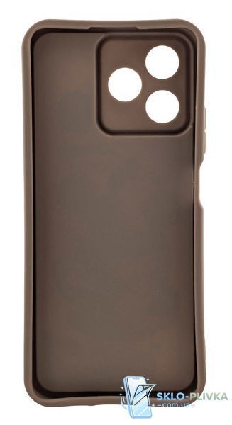 Чехол Shock Case Print для Realme Narzo N53 (RMX3761) бампер силиконовый коричневый с рисунком кофе 21370 фото