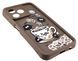 Чехол Shock Case Print для Realme Narzo N53 (RMX3761) бампер силиконовый коричневый с рисунком кофе 21370 фото 3