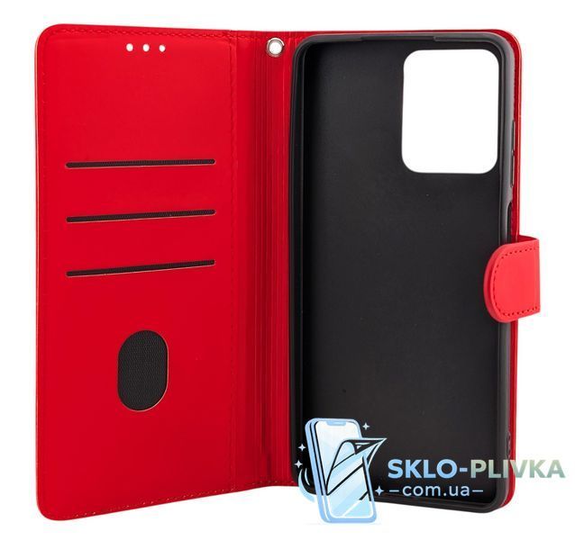 Чехол книжка Flip для HMD Pulse Plus на магните с подставкой красный 26004 фото