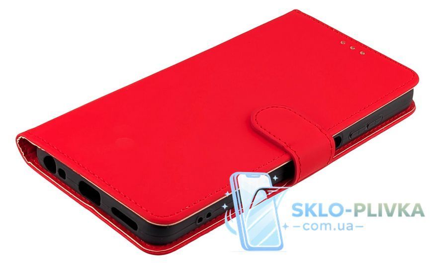 Чехол книжка Flip для HMD Pulse Plus на магните с подставкой красный 26004 фото
