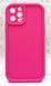 Чохол Shock Case для Apple iPhone 12 Pro бампер силіконовий колір рожевий 10550 фото 1