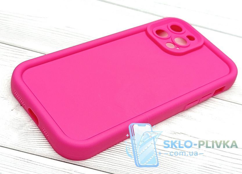 Чохол Shock Case для Apple iPhone 12 Pro бампер силіконовий колір рожевий 10550 фото
