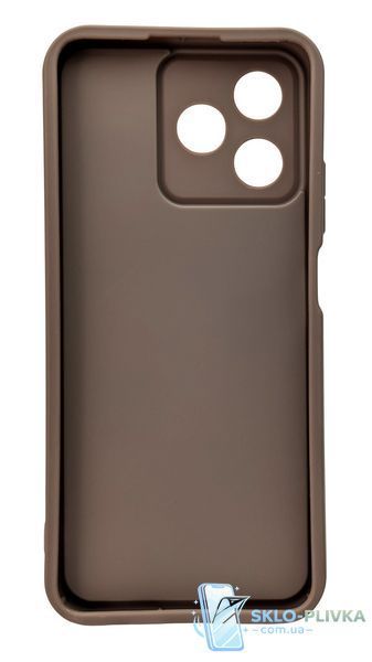 Чехол Shock Case 3D Print для Realme Narzo N53 (RMX3761) бампер силиконовый коричневый с рисунком Coffee 21620 фото