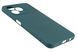Чохол Silicone Case для Realme C53 бампер із мікрофіброю зелений 21033 фото 3