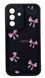 Чохол Shock Case Print для телефона Samsung Galaxy A37 / A376 бампер силіконовий чорний з малюнком Бантики 902541 фото 1