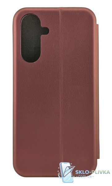 Чохол книжка Premium для Samsung Galaxy A37 / A376 на магніті з підставкою бордовий 14322 фото