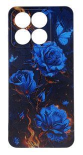Чохол Silicone Case Print для ZTE Blade A55 бампер із малюнком троянда 23379 фото