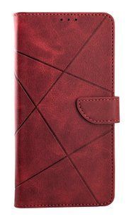 Чохол книжка Business Leather Claps для Samsung Galaxy A37 / A376 на магніті з підставкою червоний 359965 фото