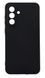 Чохол Silicone Case для телефона Samsung Galaxy A37 / A376 бампер із мікрофіброю чорний 14324 фото 1