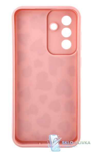 Чохол Shock Case Print для Samsung Galaxy A37 / A376 бампер силіконовий світло-рожевий з малюнком Серця 14325 фото