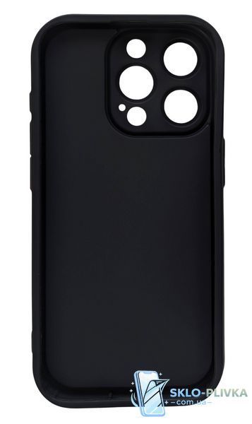 Чохол Shock Case для Apple iPhone 15 Pro бампер силіконовий колір чорний 10875 фото
