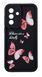 Чехол Shock Case Print для Samsung Galaxy A37 / A376 бампер силиконовый черный с рисунком Бабочки 14326 фото 1