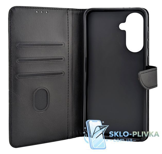 Чохол книжка Business Leather Claps для Samsung Galaxy A37 / A376 на магніті з підставкою чорний 80231 фото