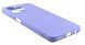 Чехол Silicone Case для Realme NARZO N53 (RMX3761) бампер с микрофиброй lilac 21050 фото 3