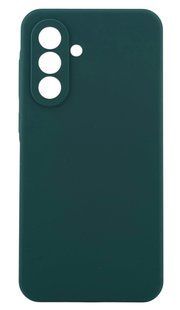 Чохол Silicone Cover для Samsung Galaxy A37 / A376 бампер із мікрофіброю зелений 14327 фото