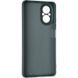 Чохол Silicone Case для Realme C67 бампер із мікрофіброю зелений 21041 фото 2