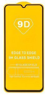Захисне скло 9D для Nokia C21 Full Glue повний клей чорне 25032 фото
