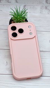 Чохол Shock Case для Apple iPhone 17 Pro бампер силіконовий колір світло-рожевий 10817 фото