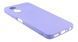 Чехол Silicone Case для Oppo A18 бампер с микрофиброй lilac 19287 фото 3