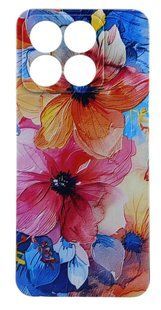 Чохол Silicone Case Print для ZTE Blade A55 бампер із малюнком квіти 23380 фото