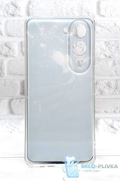 Чохол Silicone Case Print для Vivo Y04 (V2430) прозорий бампер з принтом череп абстракція 20471 фото