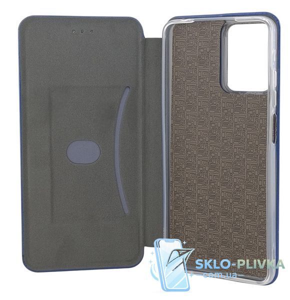 Чохол-книжка Premium для Motorola E14 на магніті з підставкою синій 22529 фото