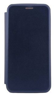 Чохол книжка Premium для Honor 8a на магніті з підставкою темно-синій 23763 фото