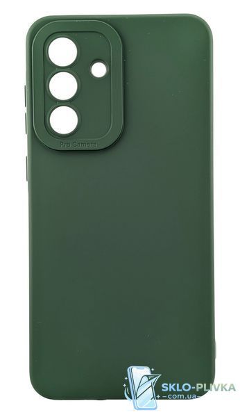 Чохол Pro Camera для Samsung Galaxy A37 / A376 бампер із мікрофіброю зелений 14594 фото